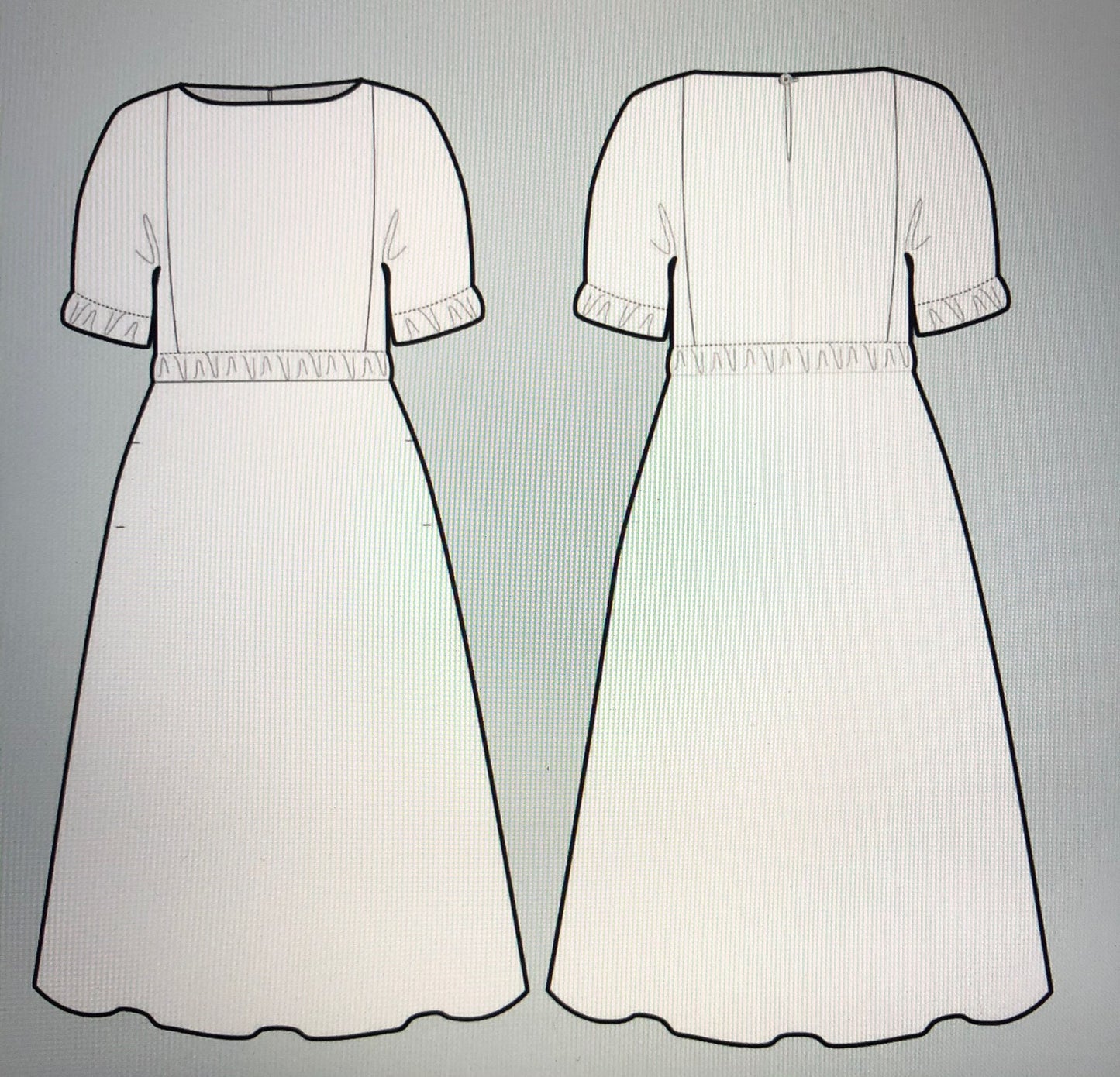 The Assembly Line, Cuff Dress Pattern