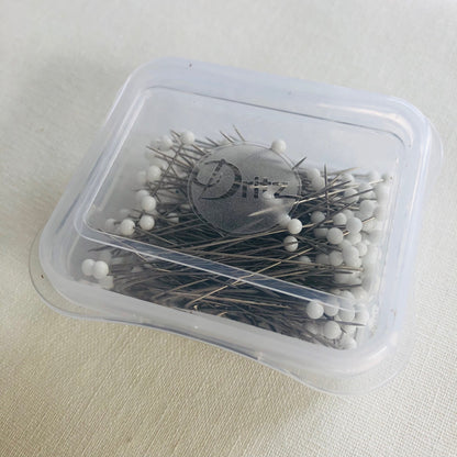 Dritz, Extra-Fine Glass Head Pins, Boxed 250 pins / Pkg