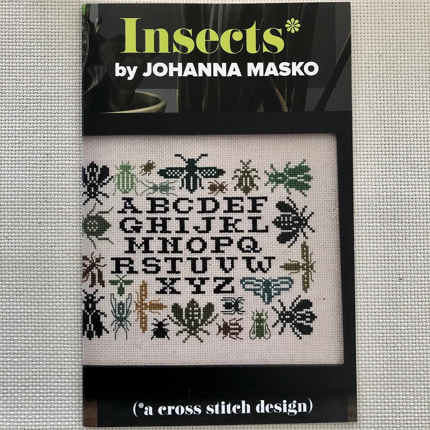 Insects, Cross Stitch Pattern, Johanna Masko