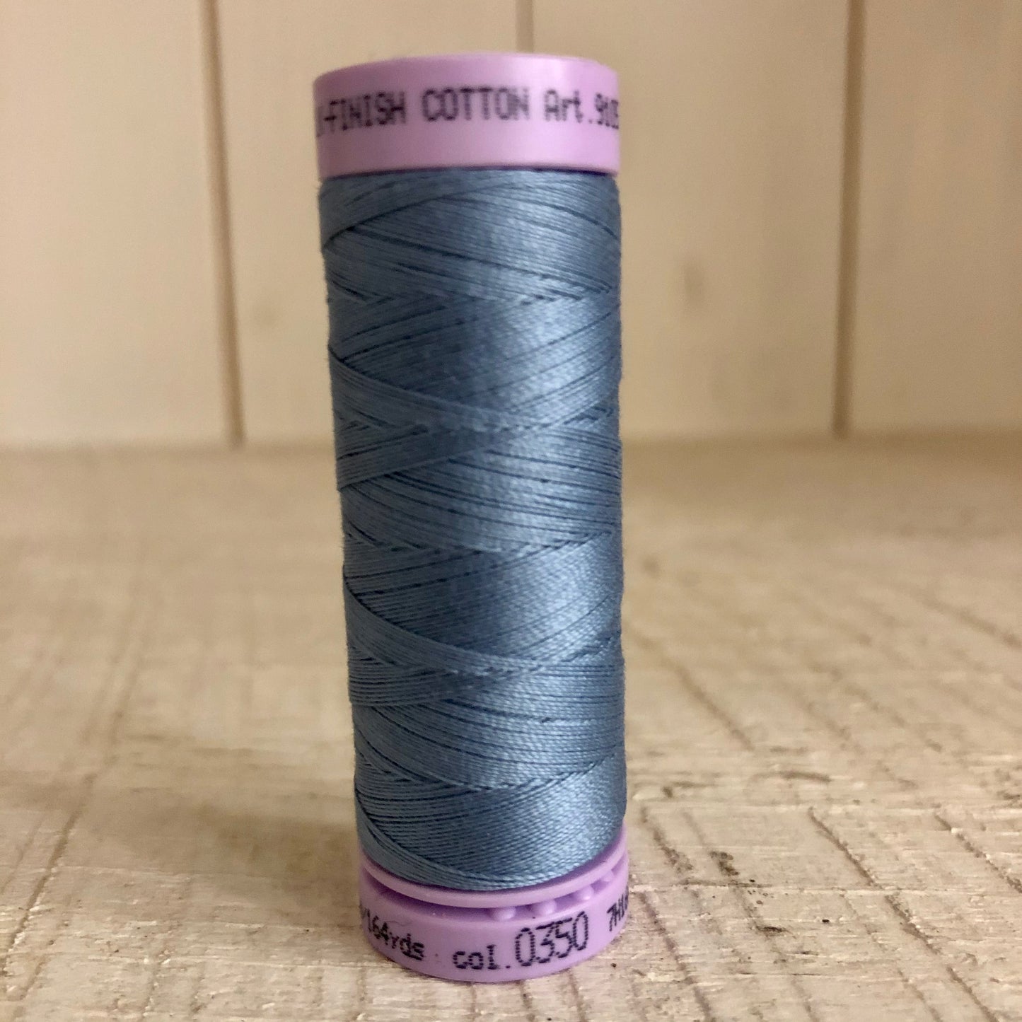 Mettler Silk Finish Cotton Thread, Summer Sky 0350, 150 meter Spool
