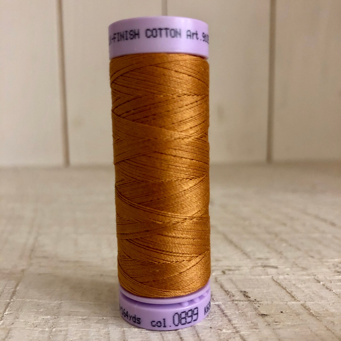 Mettler Silk Finish Cotton Thread, Bronze 0899, 150 meter Spool