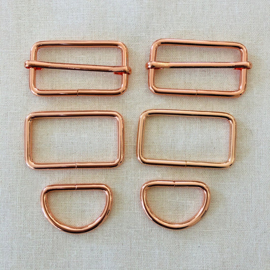 Range Pack Hardware Kit, Rose Gold