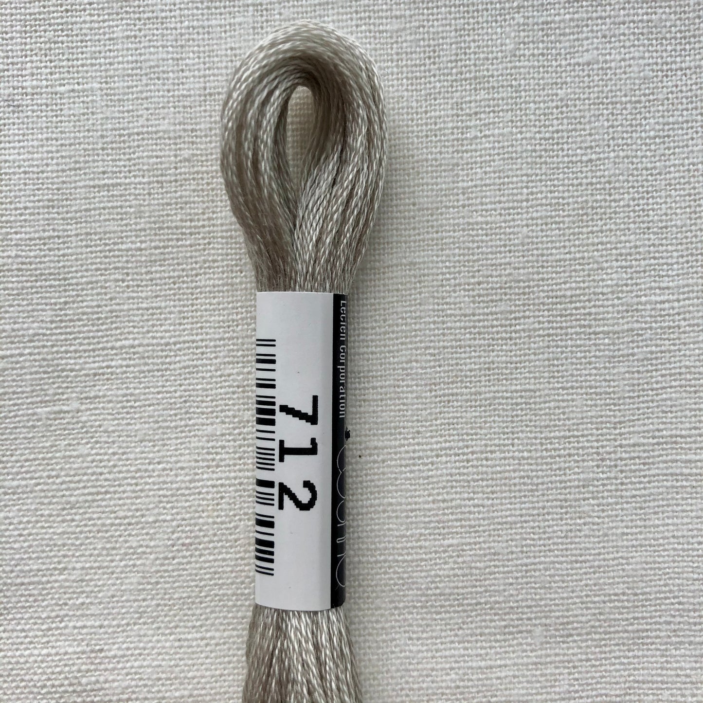 Cosmo, Cotton Embroidery Floss, Twill Grey 712