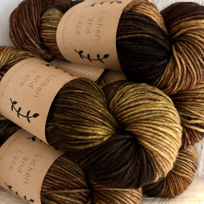 Merino Worsted, Woods, Lichen and Lace