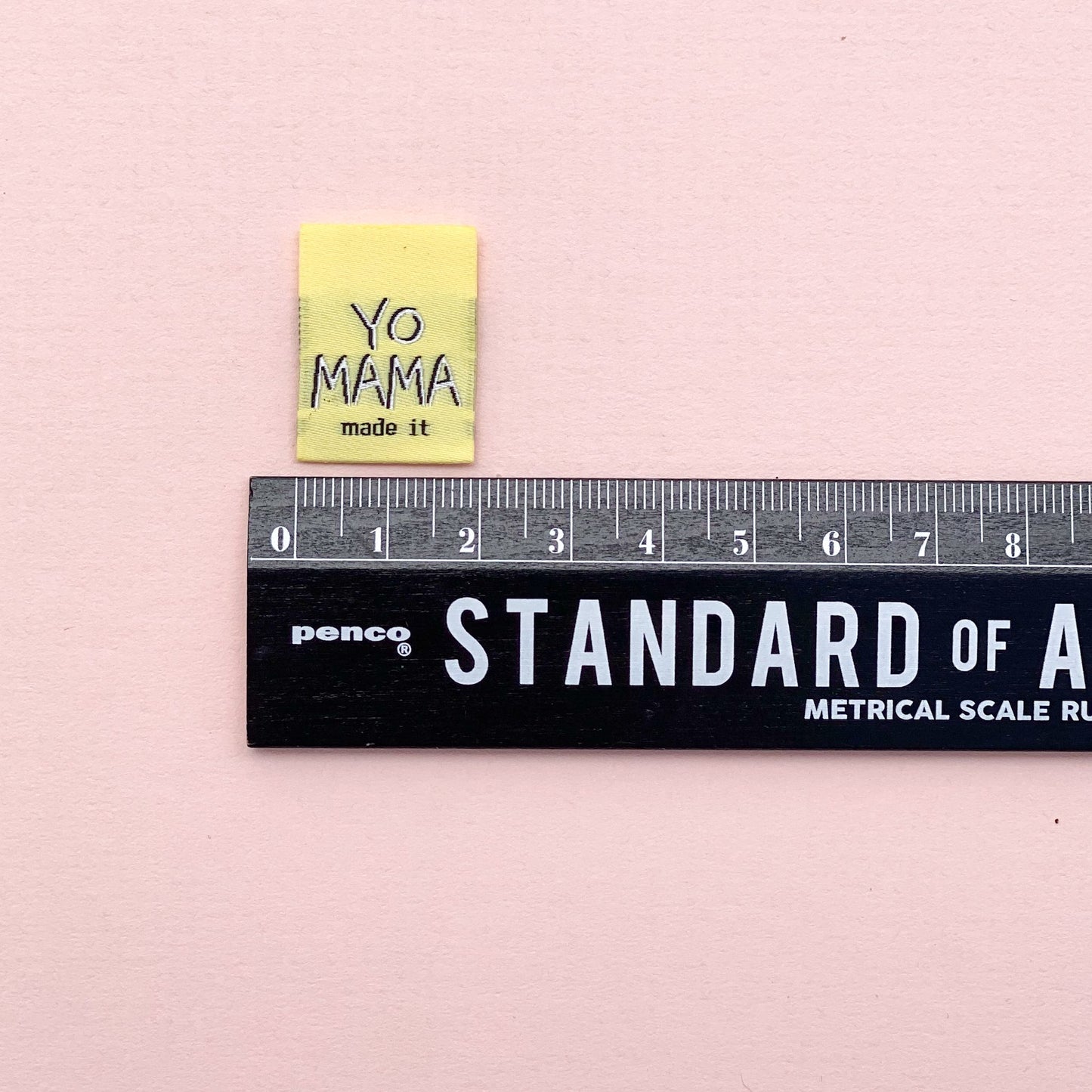 Labels by KATM, Kylie and the Machine Woven Labels, Yo MAMA made it, 10 labels per Pack