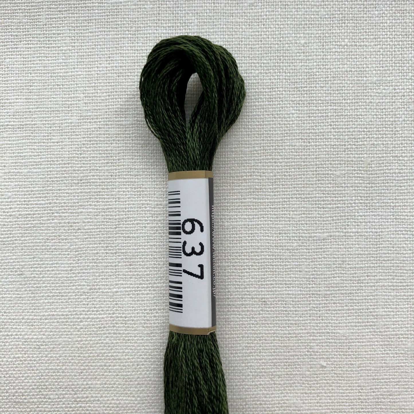 Cosmo, Cotton Embroidery Floss, Tartan Green 637