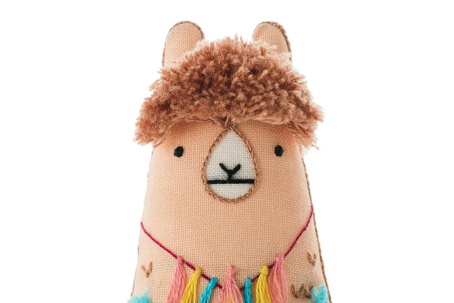 Kiriki Press, Embroidered Doll Starter Kit, Llama