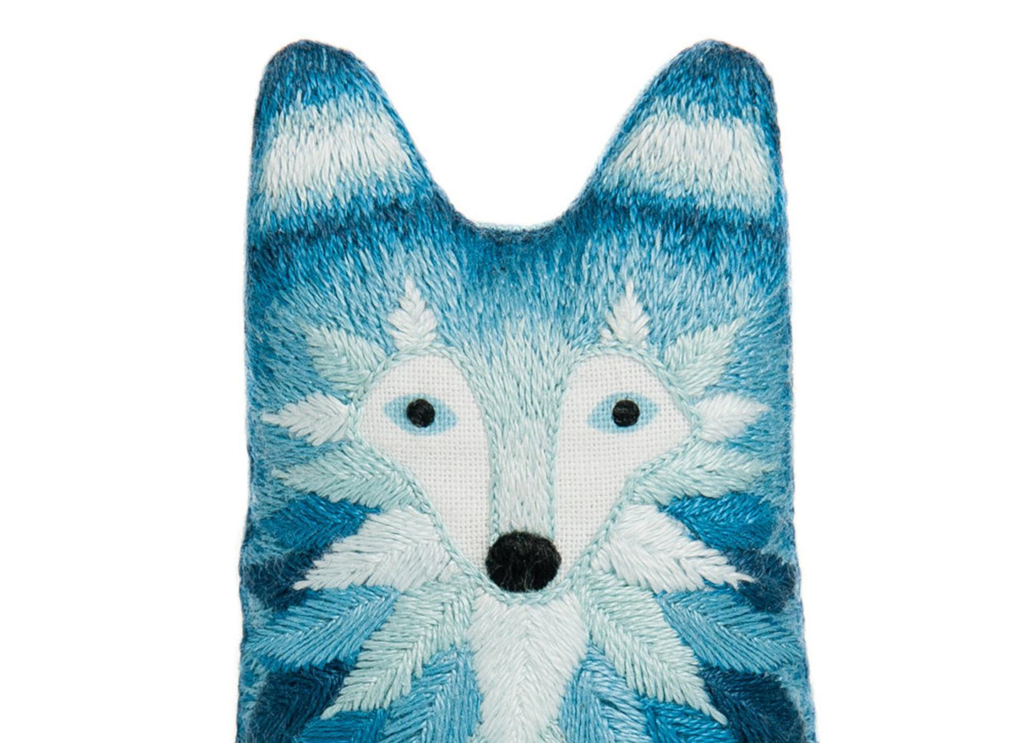 Kiriki Press, Embroidered Doll Starter Kit, Wolf