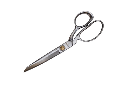 8" True Left-handed, Classic Stainless Steel Shears